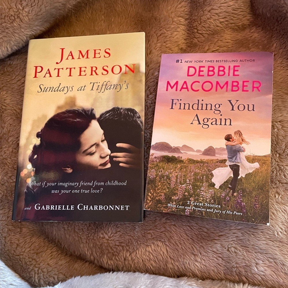 James Patterson hardback & Debbie Macomber paperback in good condition